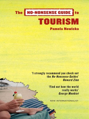 cover image of No-Nonsense Guide to Tourism